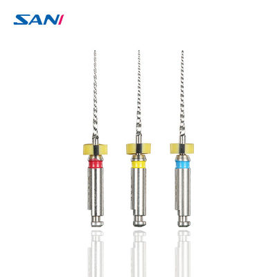 موتور فایل‌های دندانی چرخشی Kid Red 2.0N/Cm Niti مقاوم در برابر خوردگی