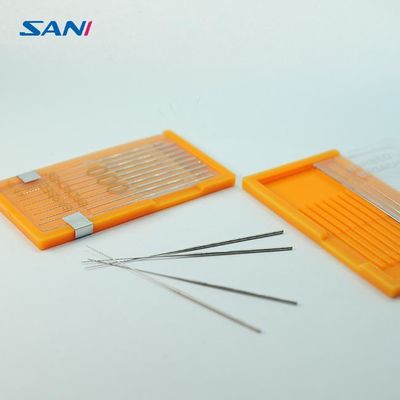 استیل ضد زنگ دندان 10 عدد/جعبه براچ خاردار ریشه دندان برای تمیز کردن ریشه